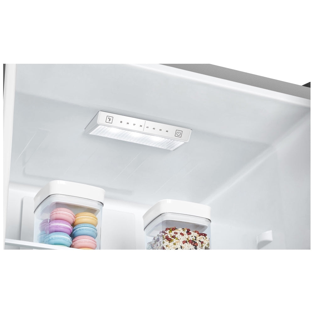 Hisense RB12A2CSE 11.9 cu. ft. Bottom Freezer Refrigerator – Stainless Steel, Compact Slim Design