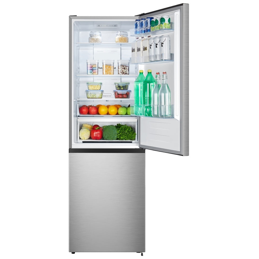 Hisense RB12A2CSE 11.9 cu. ft. Bottom Freezer Refrigerator – Stainless Steel, Compact Slim Design
