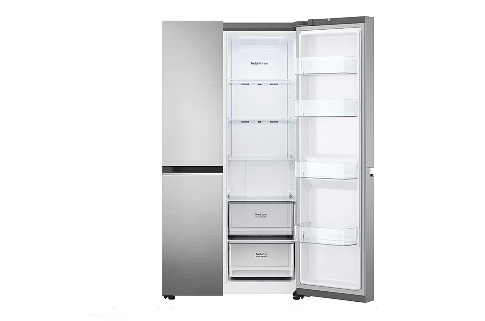 LG 36 in. 23 cu. ft. Counter Depth Side by Side Refrigerator with Door Cooling+ – LS23C4000V