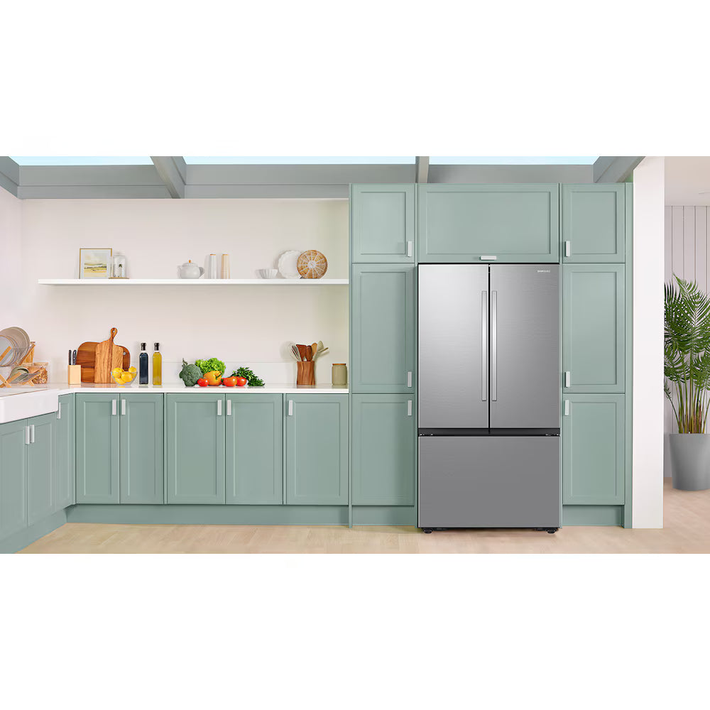 Samsung RF32CG5300SR 32 cu. ft. 3-Door French Door Smart Refrigerator (Fingerprint Resistant Stainless Steel, Dual Ice Maker, Beverage Center)